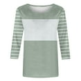thumbnail image 3 of Plus Size Tops for Women Lace Long Sleeve Round Neck Casual Loose Blouses T Shirts(1X-5X), 3 of 4