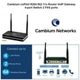thumbnail image 1 of Cambium cnPilot R200 802.11n Router VoIP Gateway 4-port Switch 2 FXS ports, 1 of 1