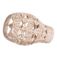 thumbnail image 4 of BRIGHTFUFU Rattan Lampshade Outdoor Lampshade Iron Beige Rustic Design for Home Decor 1Set, 4 of 8