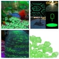 thumbnail image 2 of 300Pcs Glow In The Dark Pebbles Glow Decorative Stones Rocks Luminous Pebbles For Outdoor Garden Yard Aquarium Walkway Fish Tank, 2 of 4