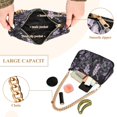 thumbnail image 2 of FORMRS Womens Shoulder Bag with Chain Strap Clutch Purse Cute Tote Handbag, Light Purple Flowers, 2 of 7
