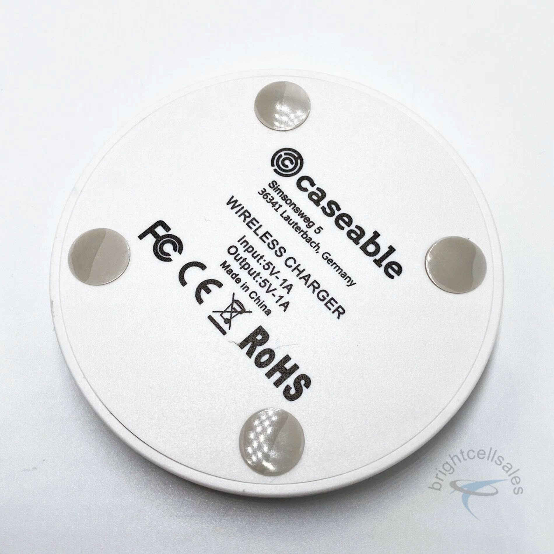 PRIME- Caseable Qi-Enabled Wireless Charging Pad Compact Thin Portable Phone Charger