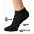 thumbnail image 2 of Tipi Toe Women's 6-Pairs Low Cut Athletic Sport Peformance Socks (SP39-6), 2 of 6