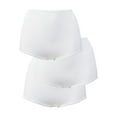 thumbnail image 1 of Bali Culottes Skimp Skamp pour Femmes Lot de 3, 8, Blanc/blanc/blanc, 1 of 1