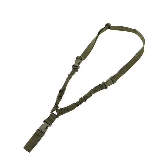 kurtrusly Single Point Sling Quick Release Camera Shoulder Strap Hunting Adjustable Shoulder Belt, Army Green