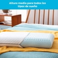 thumbnail image 4 of Almohada Memory Foam Linenspa Gel Refrescante Hipoalergénica Ventilada Antibacterial Queen, 4 of 6