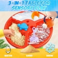 thumbnail image 2 of Water Table, YCFUN Outdoor Toys Sand Water Tables for Toddlers Boys Girls 1-3, Plastic, 2 of 7