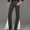 X-395White, variant on Mens Disco Pants High Waisted Solid Color Patchwork Sequins Retro Fashion Flare Trousers For Casual Daily Wear Grey M