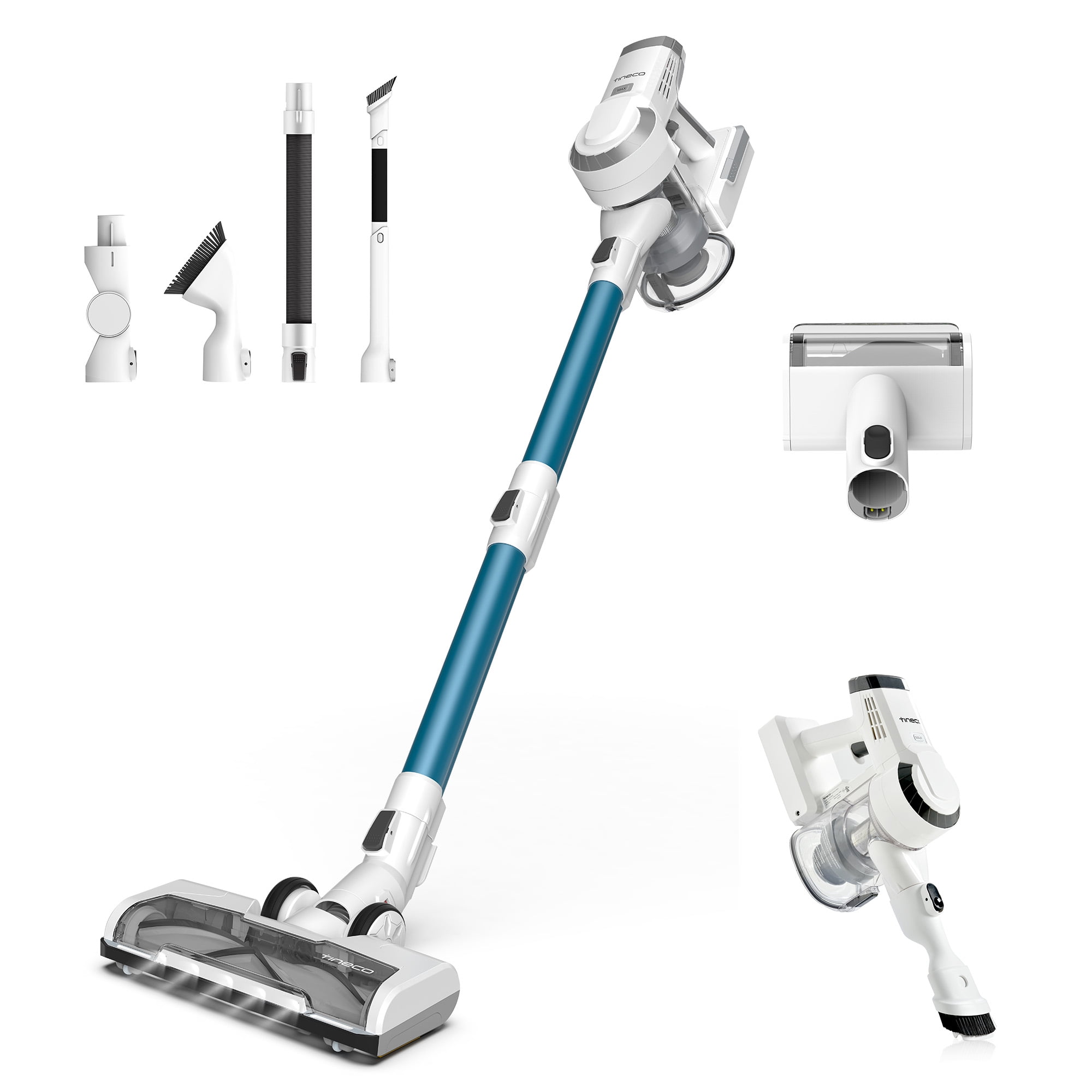 Tineco C2 Cordless Stick Vacuum Custom Series, Blue with Accesory