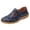 A-Blue142, variant on Womens Fisherman Sandals Sleek Breathable Solid Closed Toe Dual Hook Loop Footbed Cutout Sandals Summer Work Sandals