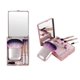 thumbnail image 1 of Easy-taken Travel Makeup Brush Set,4pcs Mini Complete Function Cosmetic Brushes Kit (4pcs with mirror) 26s, 1 of 3