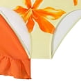 thumbnail image 5 of YunPes Bathing Suits for Girls 2 Piece Swimsuit Cute Floral Graphic Bathing Suits with Cover up Skirt Teen Adjustable Swimwear Set, 5 of 7