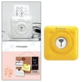 thumbnail image 4 of lionlar Portable Photo for Phone Picture Thermal Pocket Label Yellow, 4 of 5