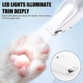 thumbnail image 3 of Dog Clippers with LED Light Cordless Small Pet Hair Grooming Trimmer, 3 of 5