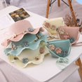 thumbnail image 2 of Sombrero de paja con encaje de verano para niñas, sombrero de ala grande a la moda para padres e hijos, conjunto de bolso de encaje con colgante de flores para viajes, 2 of 6