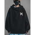 thumbnail image 2 of Niepce Inc Streetwear Techwear Black Hoodie (Men's), 2 of 13