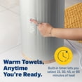 thumbnail image 4 of LiveFine Bucket Style 40" x 70" Towel Warmer for Oversized Bath Sheets, Gray, 4 of 9