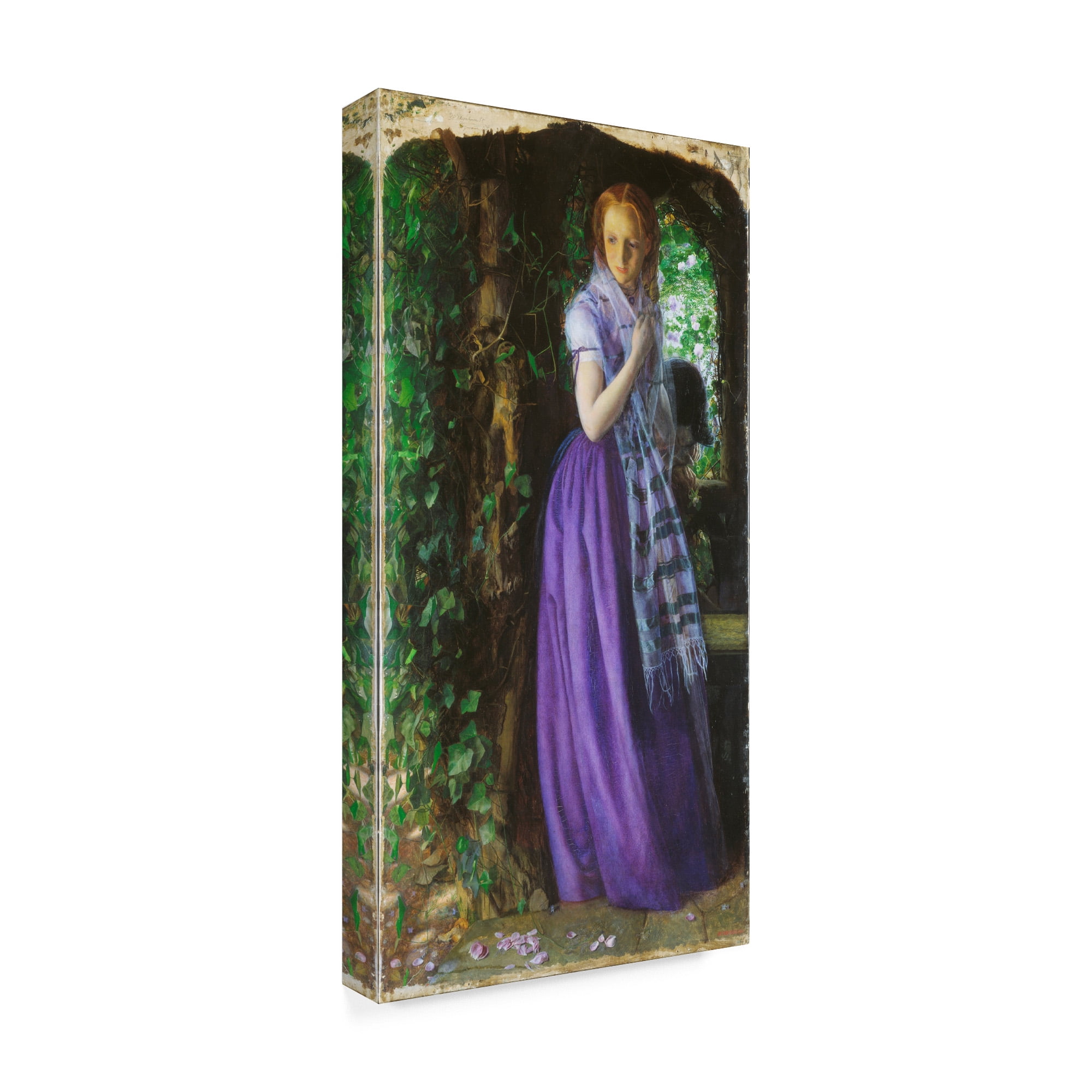 Arthur Hughes  'April Love' Canvas Art