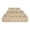 Beige-Towel Set of 3, variant on Teal 40x80" Oversized Bath Towel Sheet Cotton 600 GSM Adult Bathroom Towel