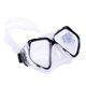thumbnail image 1 of Gafas de buceo de silicona líquida con marco grande y máscara de snorkel de vidrio templado de 4 mm de espesor para adultos, 1 of 6