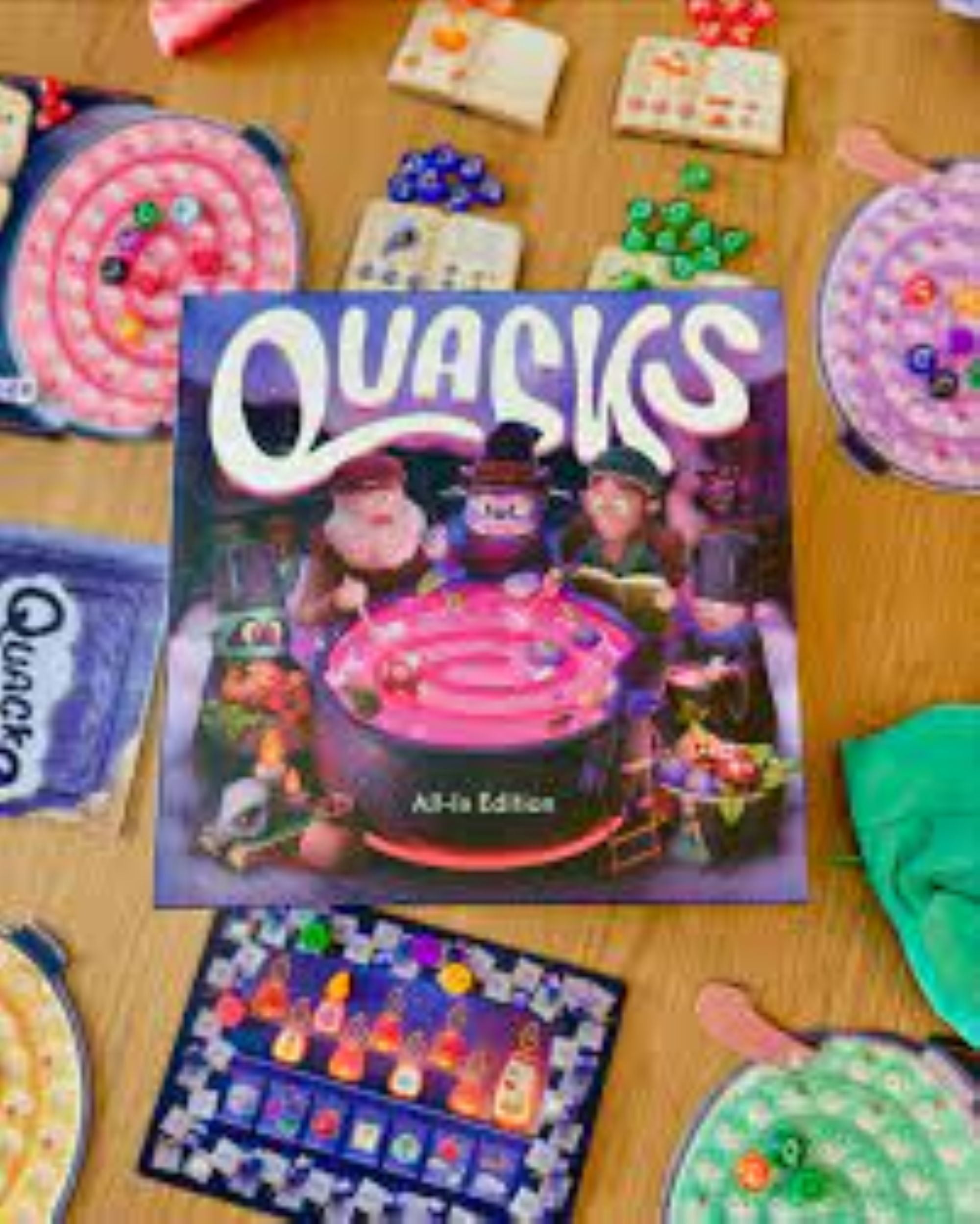 Quacks: All-In Edition Family Strategy Board Game for Ages 10+, from Asmodee