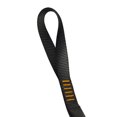 thumbnail image 3 of Fusion Climb 6ft Y Legged Lanyard with High Strength Double Locking Carabiner Adjustable Black, Black/Gold, Universal (TZP-1615A-2-8120KHS-BLK), 3 of 4