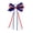 C 1Pcs, variant on HOARBOEG 1Pcs Patriotic Hair Bows Set of 7 – USA Flag Print Scrunchies & Independence Day Hair Ties in Red, White, and Blue – 4th of July Hair Accessories for Women