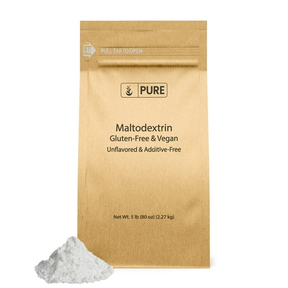 Pure Original Ingredients Maltodextrin Powder 5 lb Binder & Thickener, Unflavored, No Additives