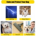 thumbnail image 3 of Orejeras calmantes para perros Orejeras con cancelación de ruido para perros, orejeras para perros pequeños Para usar en el cuello y las orejas de los perros para ayudar a calmar a los perros mascota La sudadera con capucha brinda alivio contra la ansiedad, patrón: azul pequeño Kuyhfg Bienvenido a Kuyhfg, 3 of 5