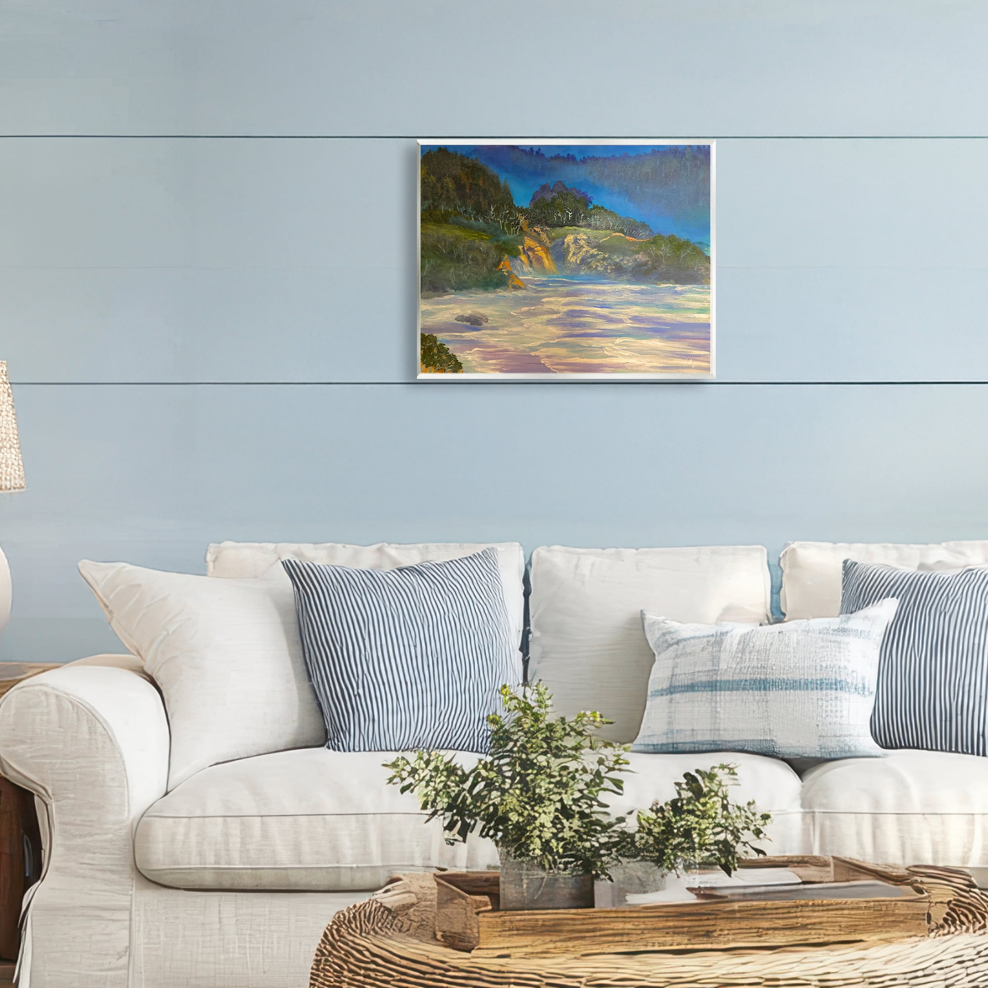 Stupell Industries Natural Wilderness Coastline Wall Plaque Art, design by Lee Ann Zirbes