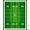 Green, Pattern 13, variant on ODIKA Football Field Sport Theme With Yard Line Stripes And Goal Marks Non-Slip Chair-Friendly for Home Office, Gaming Room, Under Desk