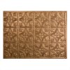 Fasade Easy Installation Traditional 1 Antique Bronze Backsplash Panel for Kitchen and Bathrooms (18" x 24" Panel)