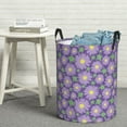 thumbnail image 6 of Susaid Daisies Flowers Print Waterproof Oxford Cloth Storage Circular Laundry Hamper BasketCapacity for Home-Medium, 6 of 6