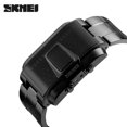 thumbnail image 5 of Reloj de los hombres 1179 Reloj LED digital rectangular para hombre 5ATM Reloj deportivo informal resistente al agua Semana Calendario Reloj masculino para estudiantes Adolescentes Teenger 1 1, 5 of 5