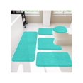 thumbnail image 1 of 1pc Classic & Versatile Soft Memory Foam Stone Pattern Water Absorbent & Non-Slip Mat, Suitable For Bathroom & Toilet, Washable, Durable & Anti-Skid, 1 of 4