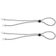 thumbnail image 1 of 2 uds. De pinzas para servilletas dentales, pinzas para babero flexibles, servilletero para bebés adultos mayores Negro Colcomx Servilletero de comida, 1 of 6