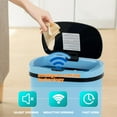thumbnail image 2 of BestOffice 13Gal PlasticTrash Can Automatic Touchless, Odor Control Kitchen Garbage Can w/Lid, Blue, 2 of 7