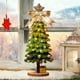 thumbnail image 5 of Twisted Stick Christmas Tree Decorations with Lights and Fluff, Merry Christmas Sign for Holiday Home Decor, Festive Tabletop Centerpiece, Xmas Ornaments for Indoor Party Gift, 5 of 6