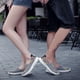 thumbnail image 5 of XIHAHA, zapatos planos informales para mujer, zapatos tejidos, suela suave, zapatos sin cordones, cómodos mocasines con entramado Colorblock, 5 of 5