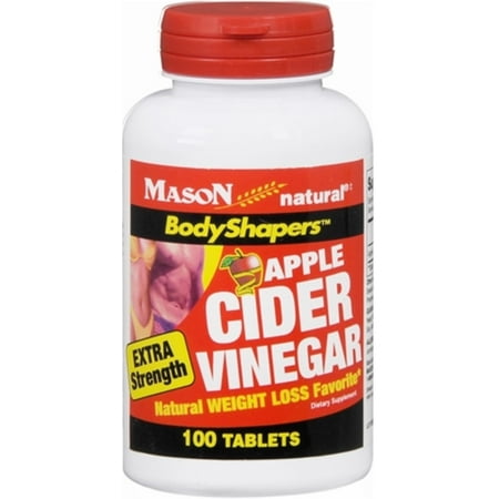 Mason Natural Bodyshapers Apple Cider Vinegar Tablets 100 Tablets Pack Of 2 Mason Natural Bodyshapers Apple Cider Vinegar Tablets 100 Tablets Pack Of 2