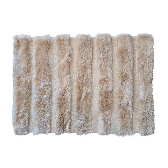 tapete de baño loft memory beige 50 x 70 cm