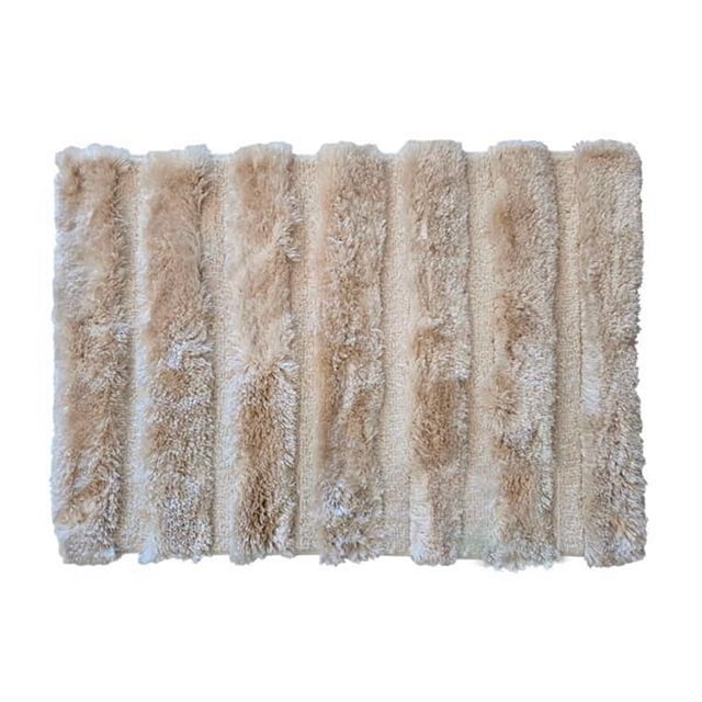 tapete de baño loft memory beige 50 x 70 cm