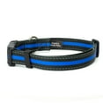 thumbnail image 4 of Country Brook Petz® Deluxe Thin Blue Line Reflective Dog Collar, Medium, 4 of 6