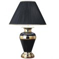 thumbnail image 1 of Q-Max 6129BK Lampe de Table en Céramique 32 Po - Noir, 1 of 1