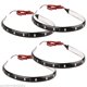 thumbnail image 4 of 8 Piezas Flexible 12V Azul 15LED SMD Impermeable Parrilla de Coche Decoración Luces Tira Accesorios para Coche Motocicleta Baoblaze Tira de luces led, 4 of 8