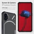 thumbnail image 6 of TUDIA SKN Nothing Phone 1 Case Anti-Yellowing Semi-Transparent Cover - Frosted Black, 6 of 8