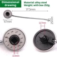 thumbnail image 3 of Torque Angle Meter, 1/2 Drive Wrench Angle Gauge, 3 of 8