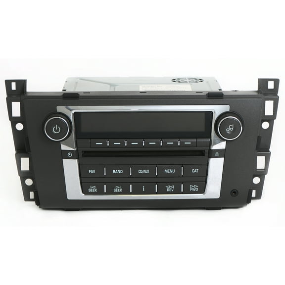 Restored 2007-2009 Cadillac DTS SRX AM FM Stereo mp3 CD Player w Auxiliary Input 15948004 (Refurbished)