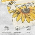 thumbnail image 3 of Cotton Bath Towels Soft Face Towel Absorbent Quick Dry Sunflowers Honey Bee 16"x28", 3 of 7