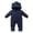 Dark Blue-a, variant on AWZXDE Girls knit rompers Suede Lined Long Sleeve Toddlers romper winter Button Up Toddlers girl fall clothes Casual Cold Weather Outfits Purple - 12-18 Months